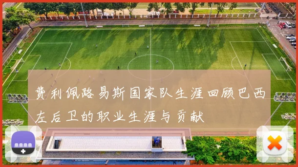 费利佩路易斯国家队生涯回顾巴西左后卫的职业生涯与贡献